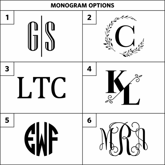 Customizable Passport Holder With Monogram