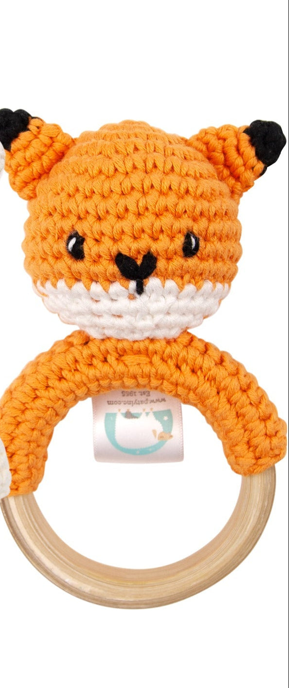 Paty Pals Rattle- Fox
