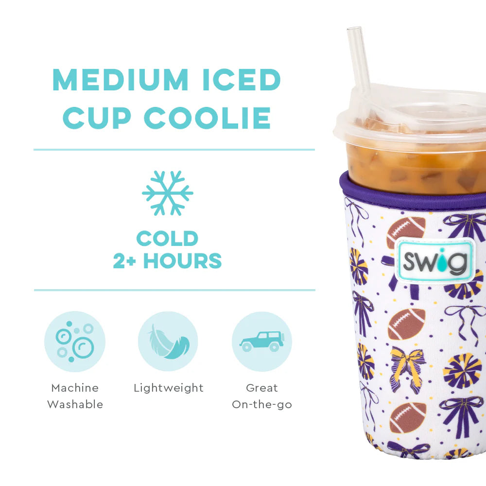 Swig Cup Coolie Purple & Yellow (Medium)