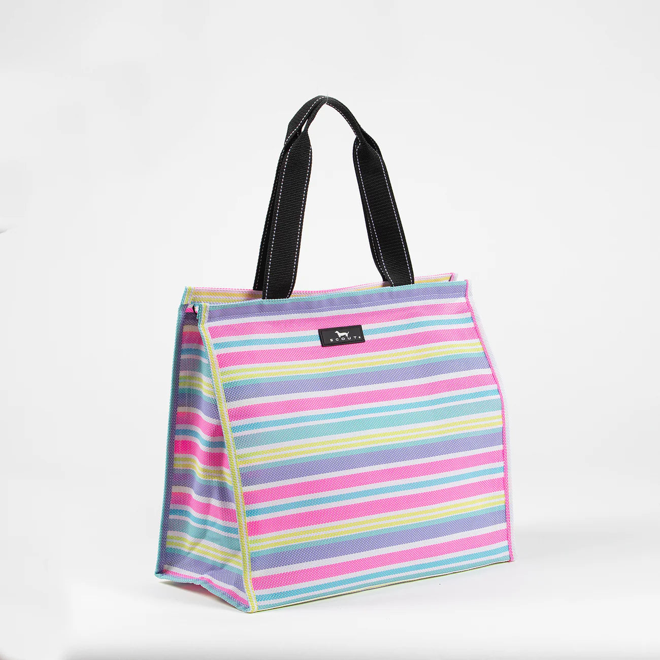 Cold Shoulder Woven Cooler Tote