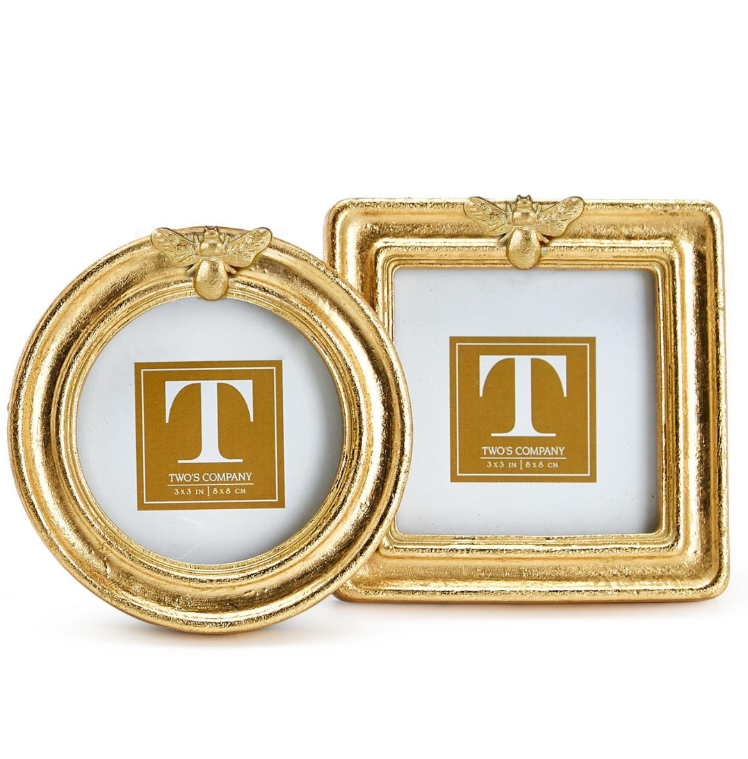 Golden Bee Picture Frame