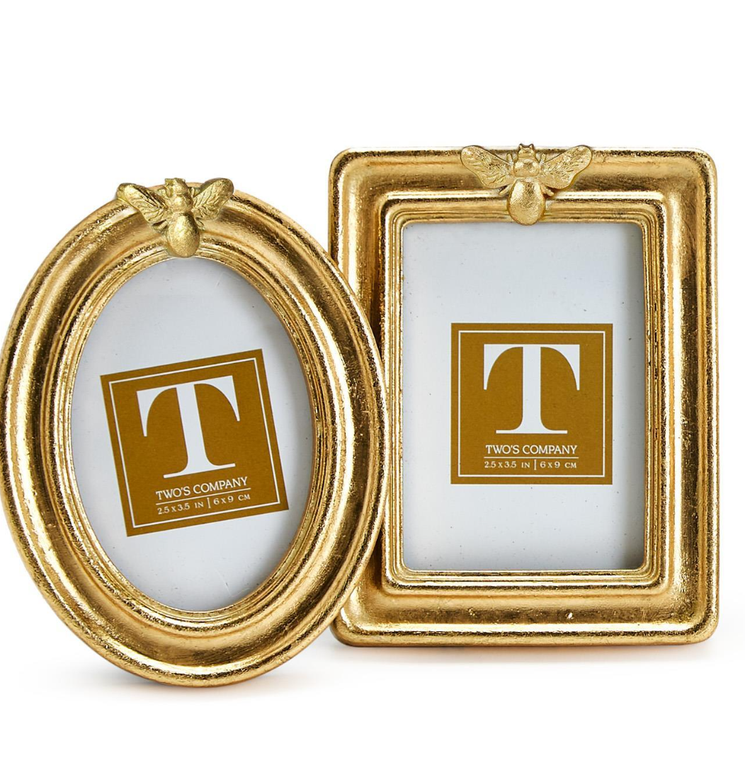 Golden Bee Picture Frame