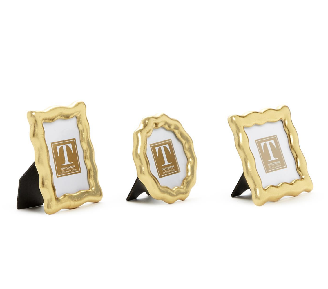 Gold Ore Photo Frame