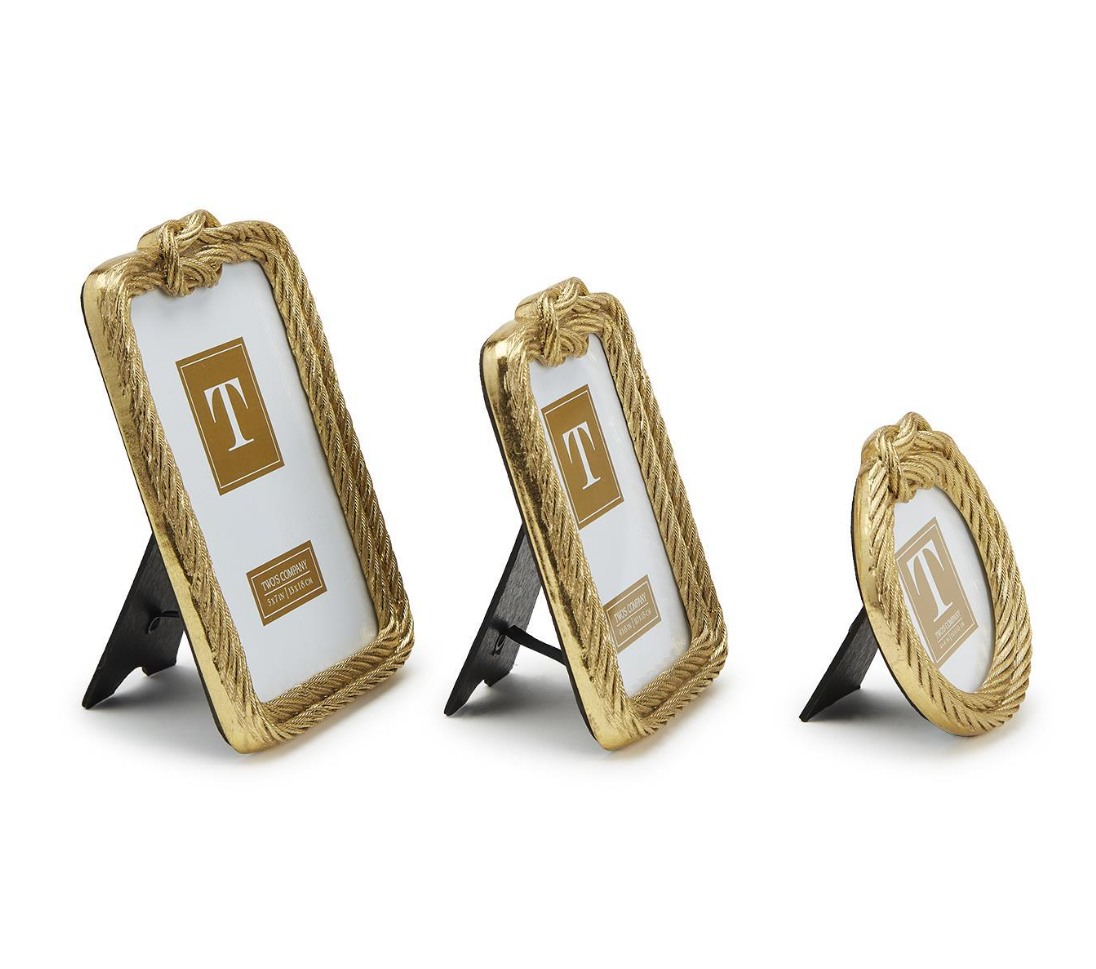 Golden Thread Top Knot Photo Frame