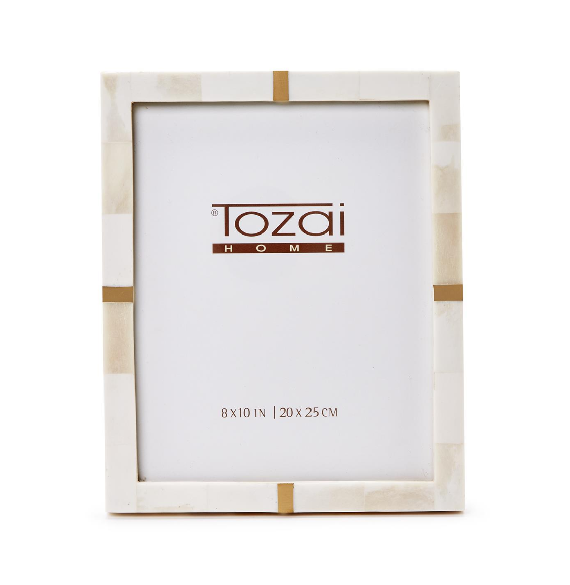 Bone & Brass Picture Frame