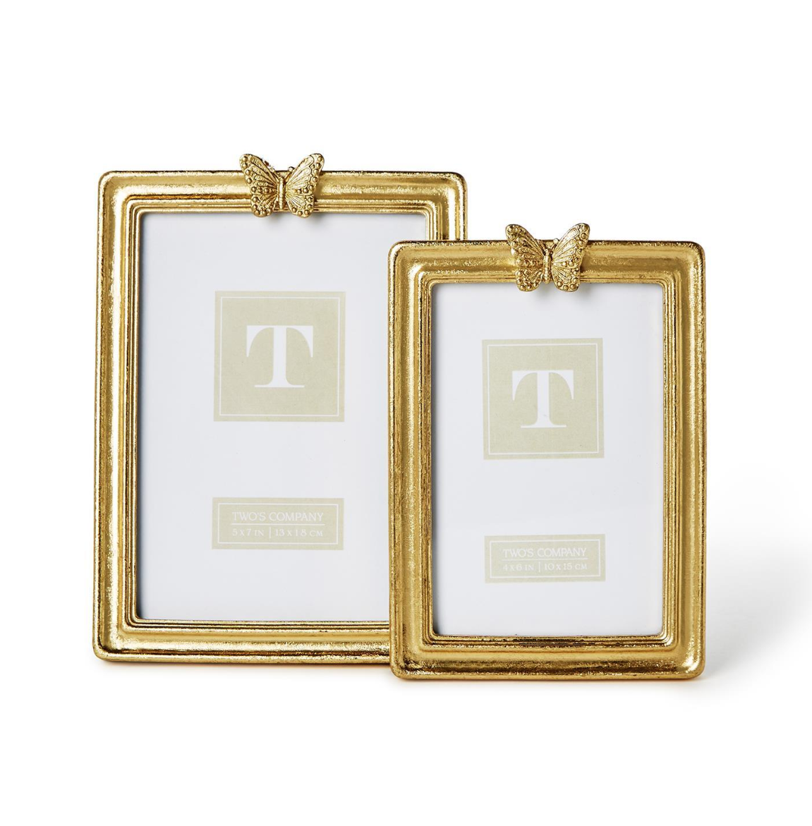 Golden Butterfly Photo Frame