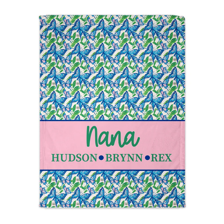 Butterfly Family Blanket