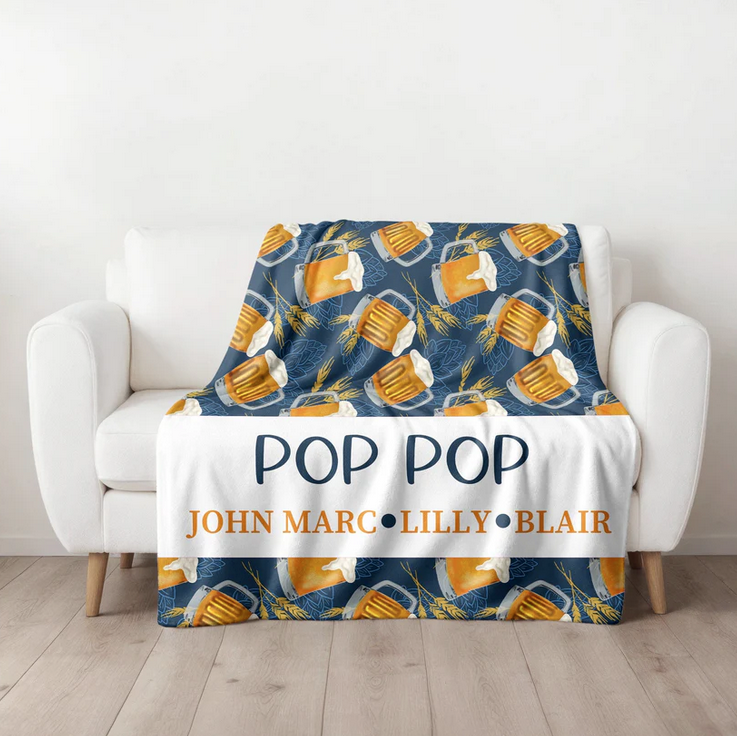 Favorite Beverage Family Blanket