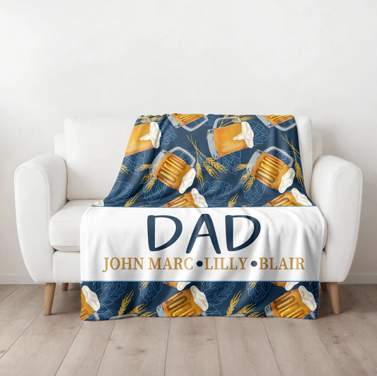 Favorite Beverage Family Blanket