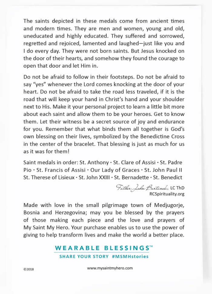 Saints & Heroes All Saints Bracelet