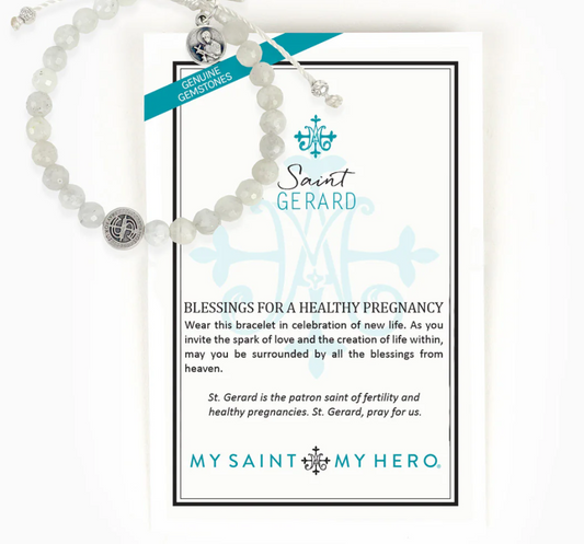 St. Gerard Blessings for a Healthy Pregnancy Bracelet