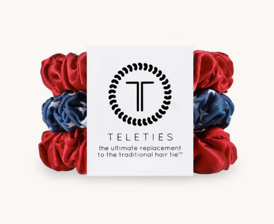 Independence Bae Small Silk Scrunchies