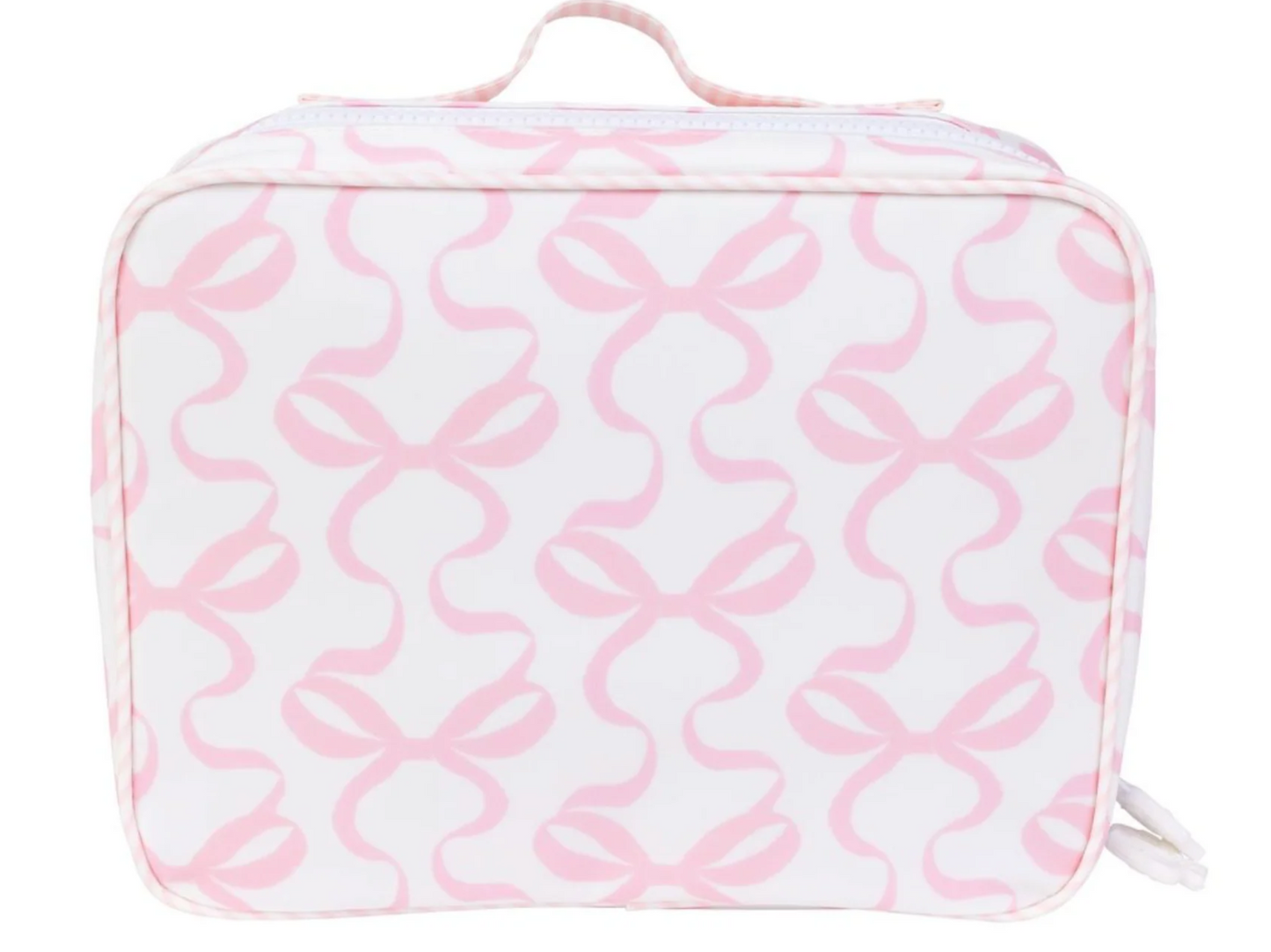 Bows on White Lunch Box
