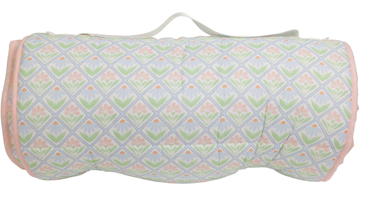 Pastel Floral Nap Mat
