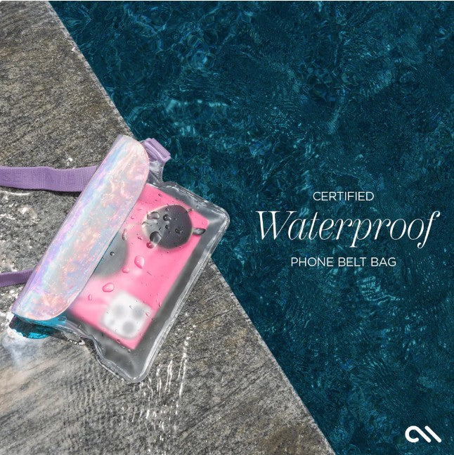 Case-Mate Soap Bubble Waterproof Belt Bag