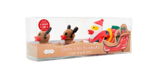 Santa & Reinducks Bath Toy
