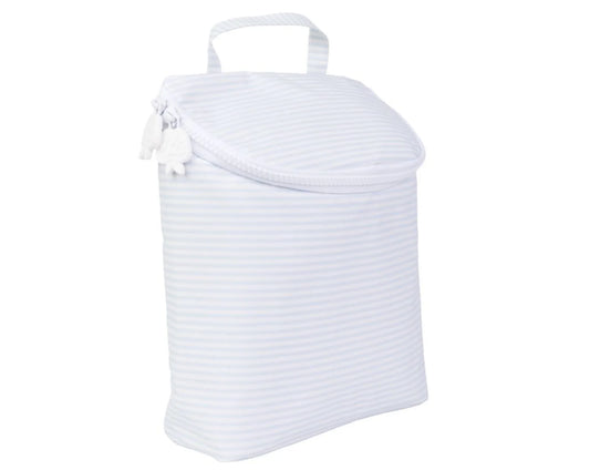 Blue Stripe Bottle Bag