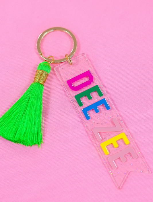 Tassel Sorority Key Fob