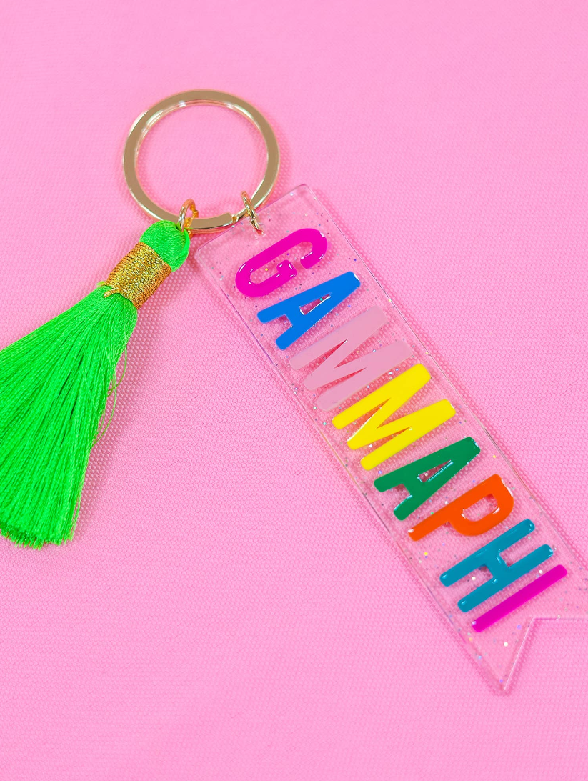 Tassel Sorority Key Fob