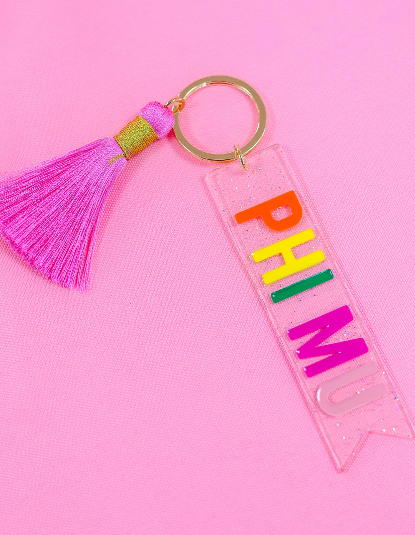 Tassel Sorority Key Fob