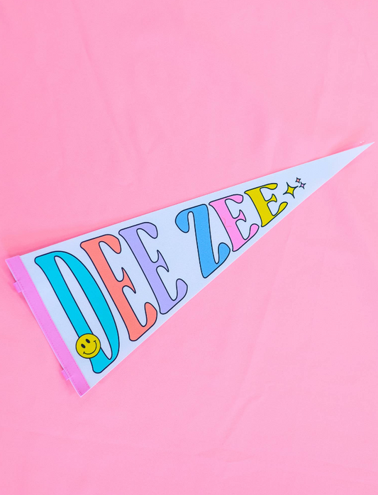 Sorority Party Pennant Flag