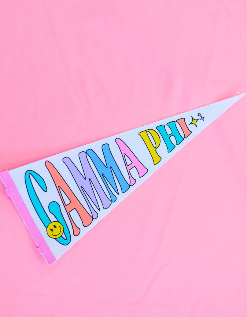Sorority Party Pennant Flag