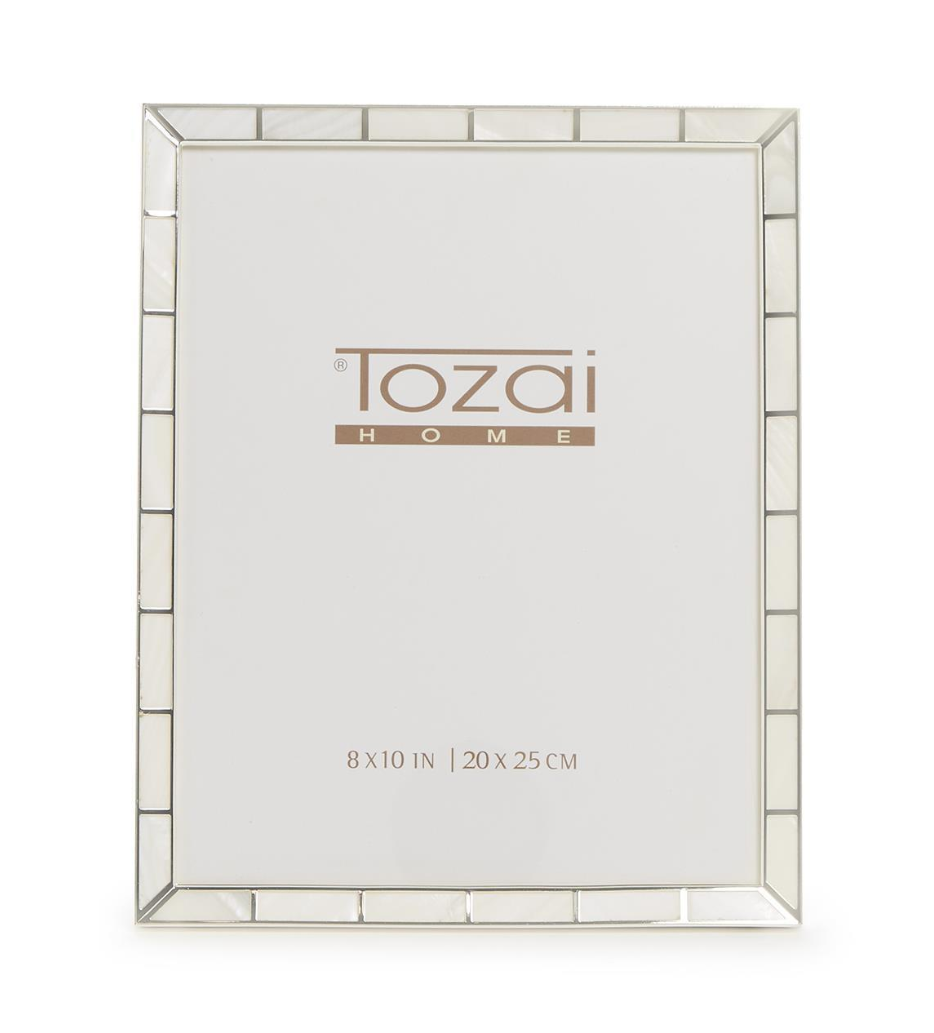 Mother Of Pearl Silver Picture Frame