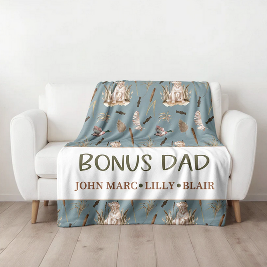 Duck Hunting Family Blanket