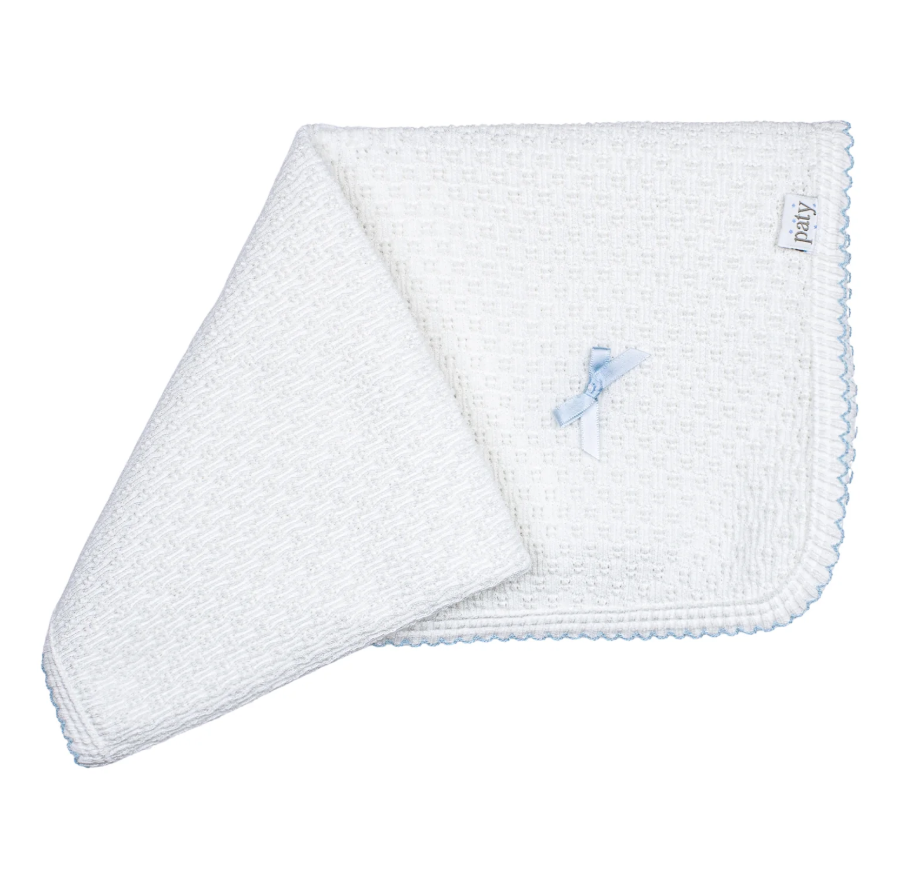Paty Knit Receiving Blanket