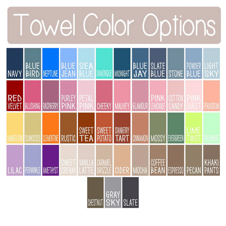 Collage Towel