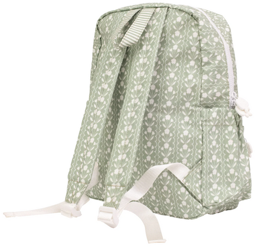 Sage Floral Backpack