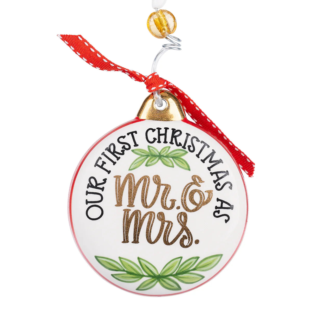 Our First Christmas As Mr. & Mrs. Ornament