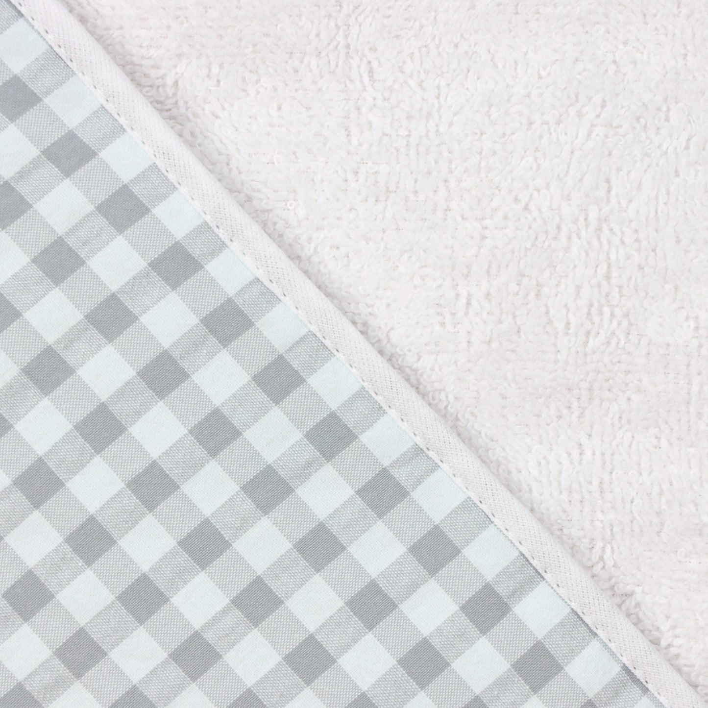Baby Hooded Bath Towel - 80 x 80: Ashy