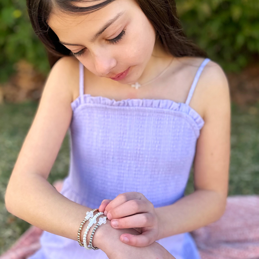 Holy Water Bracelet: Cross