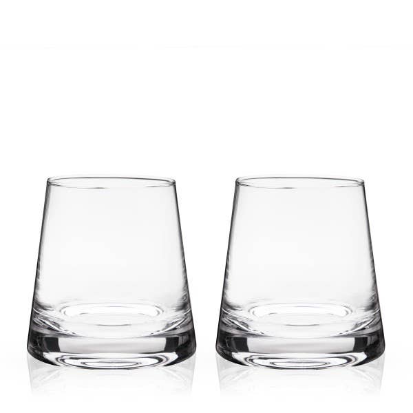 Burke Crystal Whiskey Glasses - Set of 2