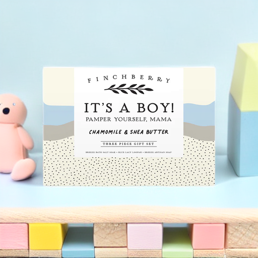 It's A Boy 3 Pc Baby Shower Gift Set for Moms