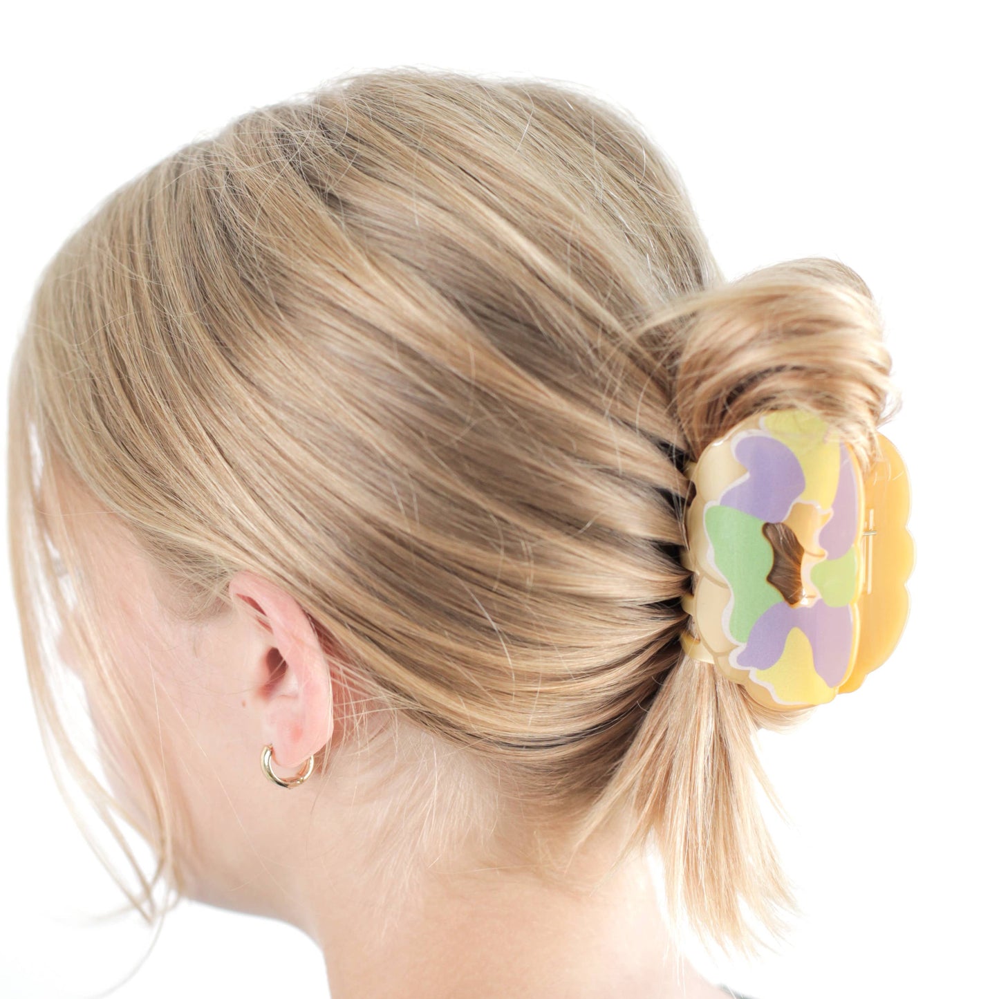 King Cake Claw Hair Clip