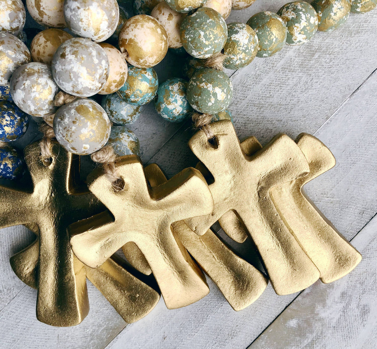 Blessing Beads with Cross