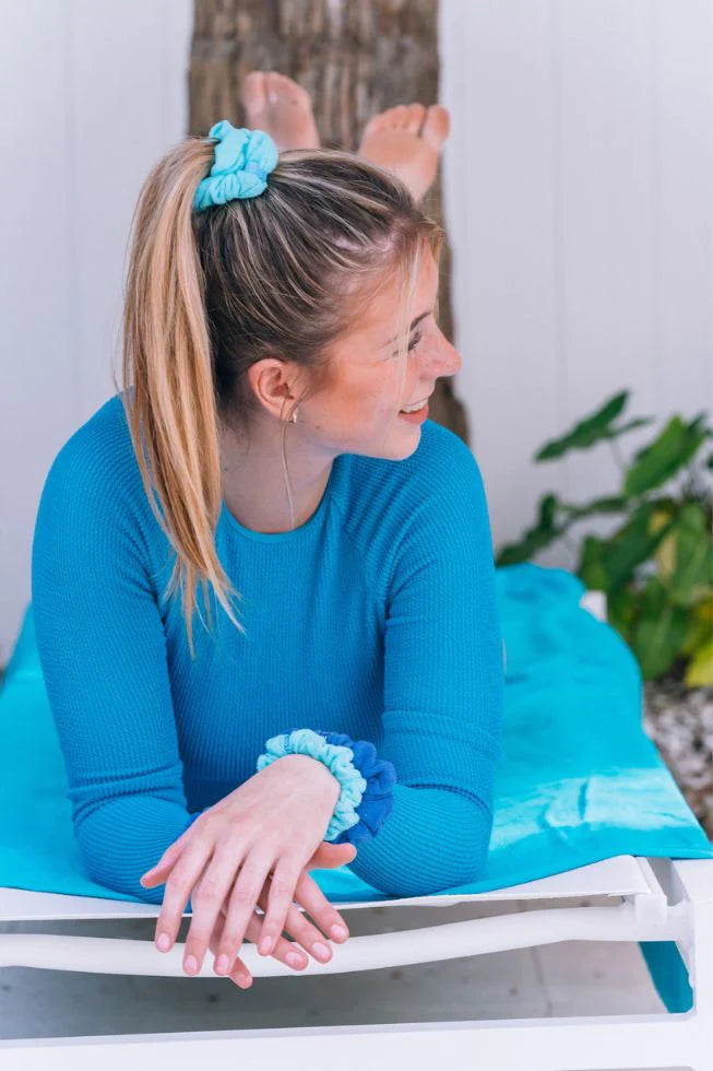 Teleties Large Terry Cloth Scrunchie