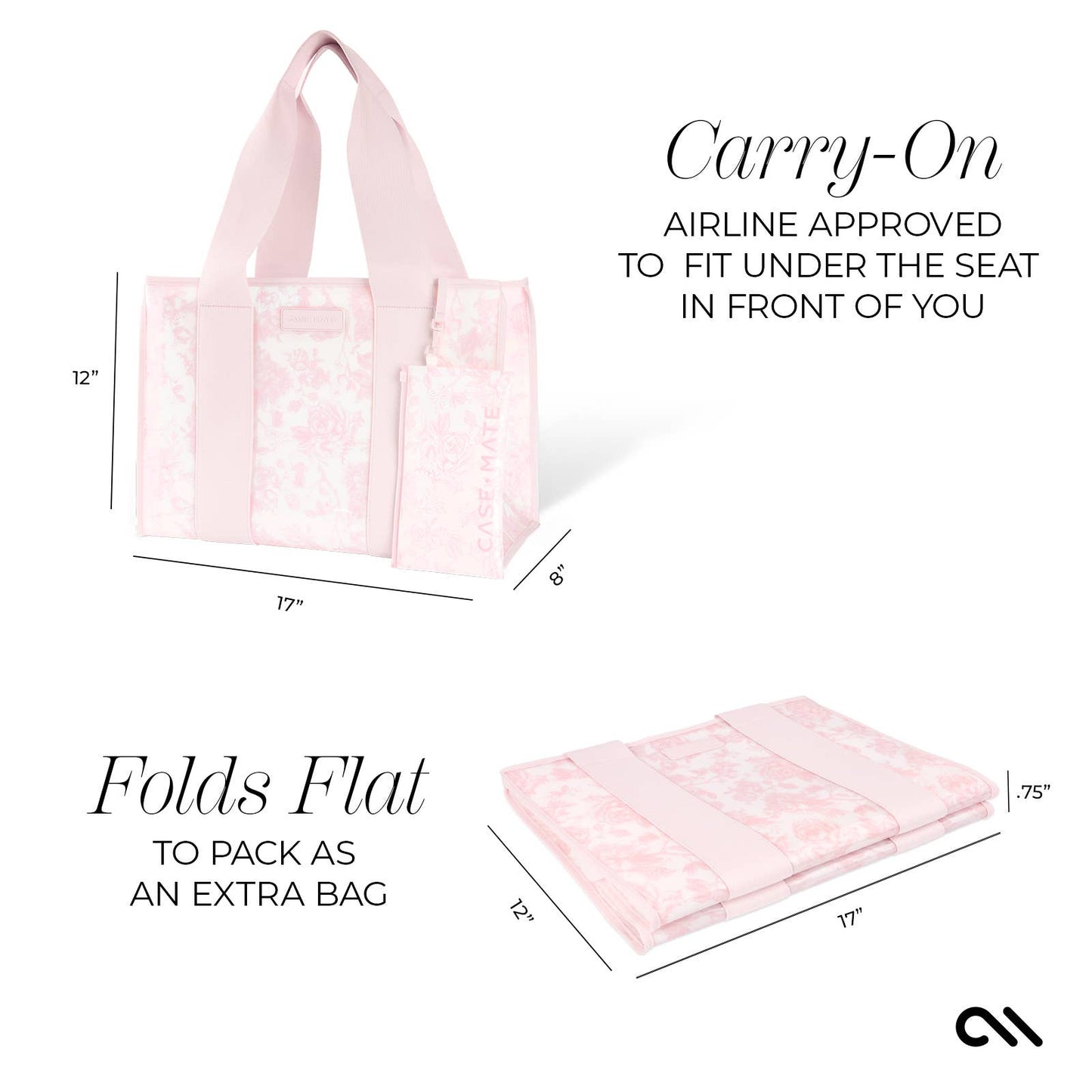 Case-Mate Afternoon Rosé Jelly Tote Bag