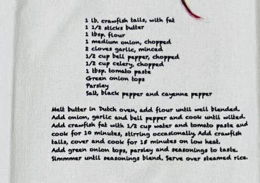 Kitchen Towel - Ca C’est Bon Crawfish Etouffee