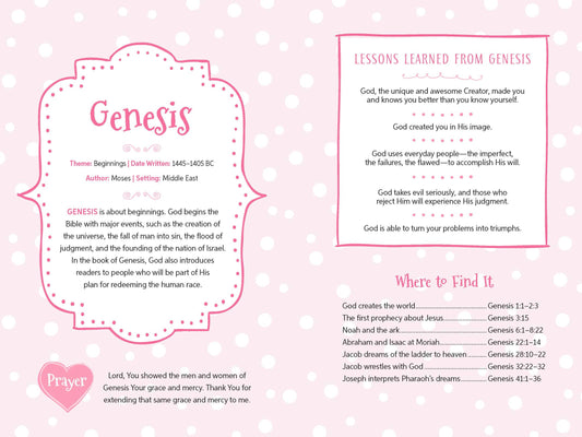 A Girl After God's Own Heart Bible, Book - Tweens