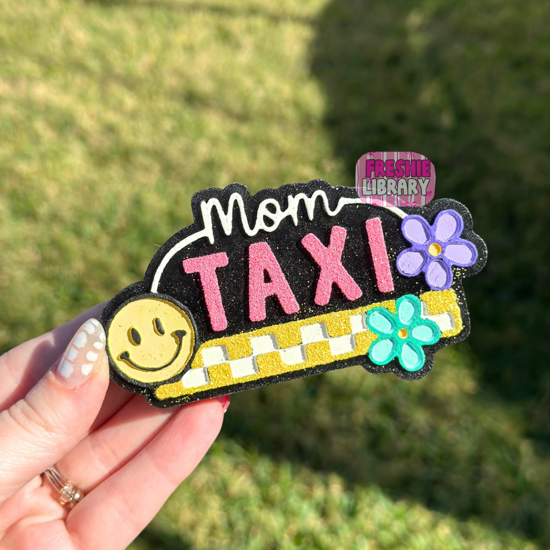 Mom Taxi Car Freshie