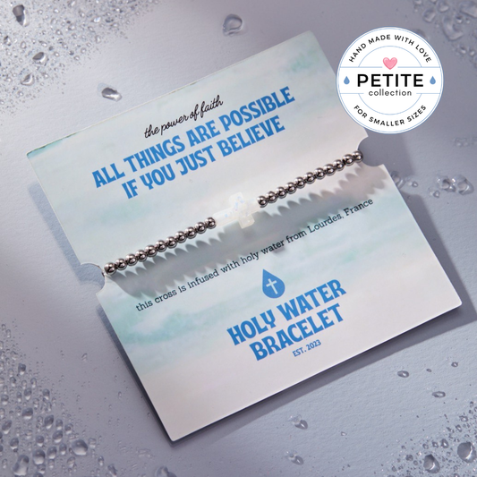 Holy Water Bracelet: Cross