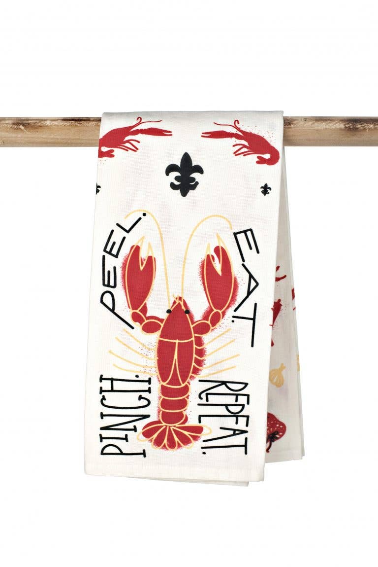 Kitchen Towel - Pinch Peel Eat