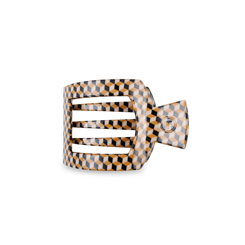 Teleties Small Flat Square Clip