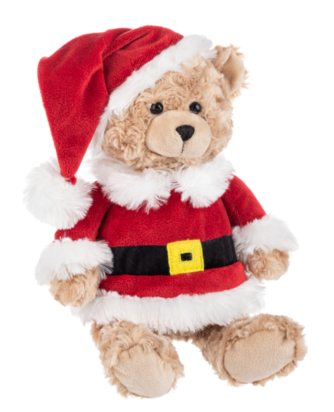 Joyous Santa Bear