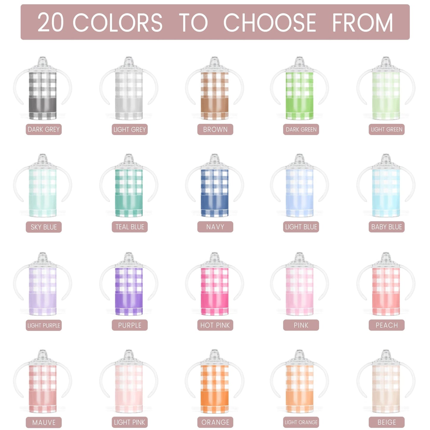 Gingham Preppy Tumbler
