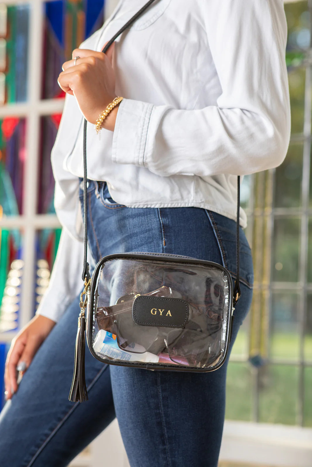 Clear Lola Cross Body Bag