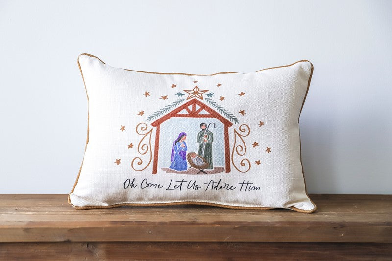 Nativity Pillow